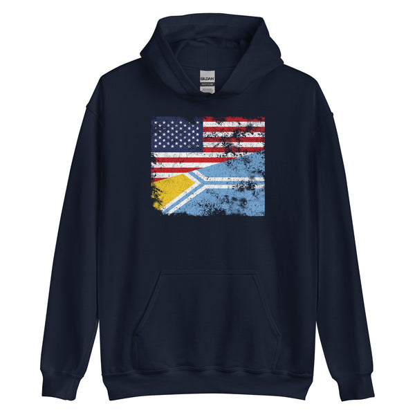 Tuva USA Flag Hoodie