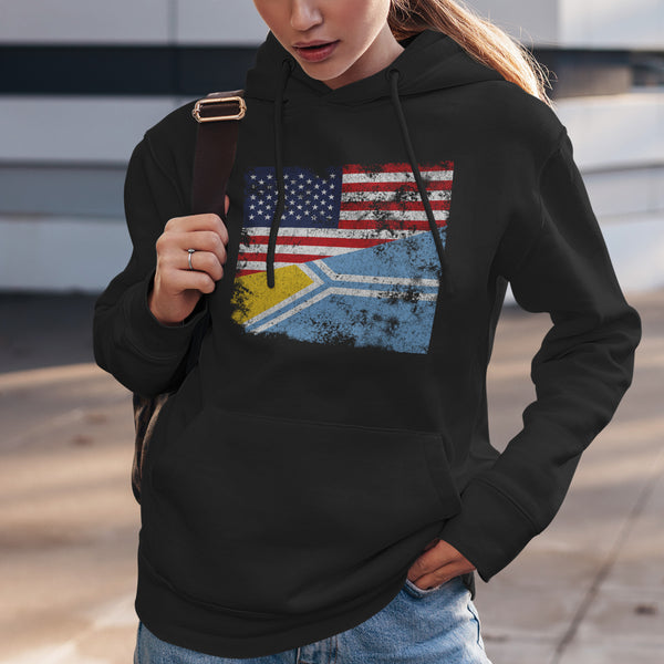 Tuva USA Flag Hoodie