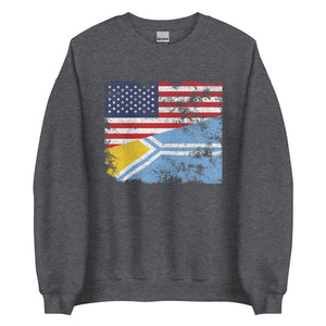 Tuva USA Flag Sweatshirt