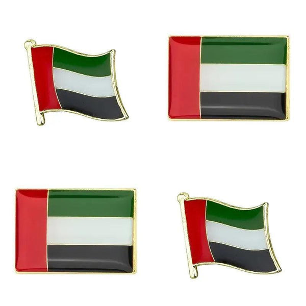 UAE Friendship Flag Lapel Pin Collection - Enamel Pin Flag