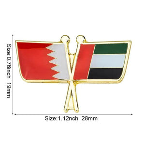 UAE Friendship Flag Lapel Pin Collection - Enamel Pin Flag
