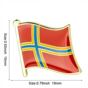 UK County Flag Lapel Pin Collection - Enamel Pin Flag