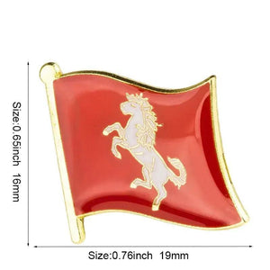 UK County Flag Lapel Pin Collection - Enamel Pin Flag