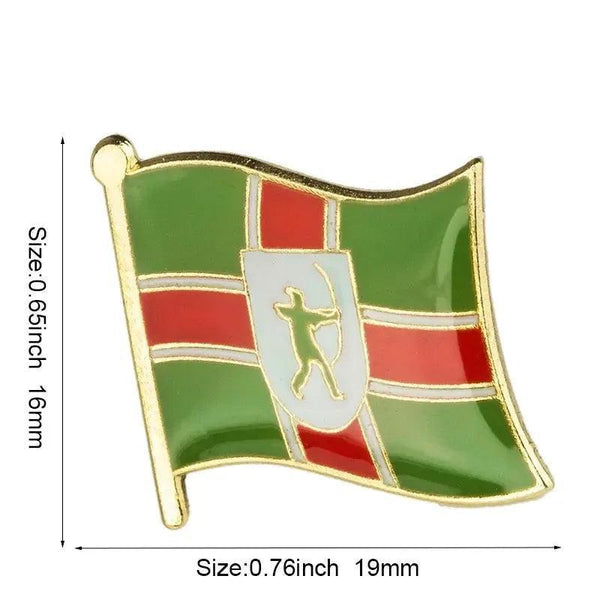 UK County Flag Lapel Pin Collection - Enamel Pin Flag