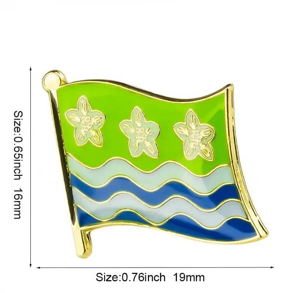 UK County Flag Lapel Pin Collection - Enamel Pin Flag