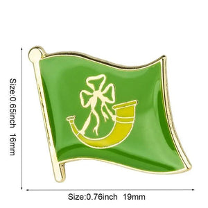 UK County Flag Lapel Pin Collection - Enamel Pin Flag