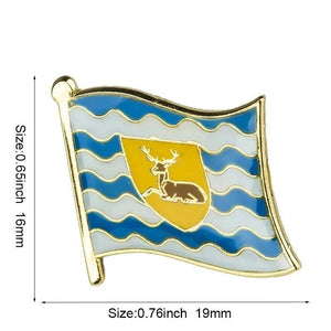UK County Flag Lapel Pin Collection - Enamel Pin Flag