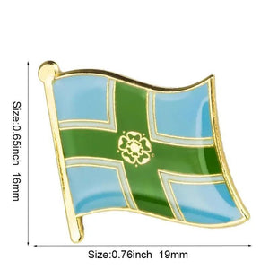 UK County Flag Lapel Pin Collection - Enamel Pin Flag