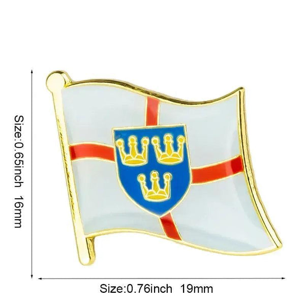 UK County Flag Lapel Pin Collection - Enamel Pin Flag