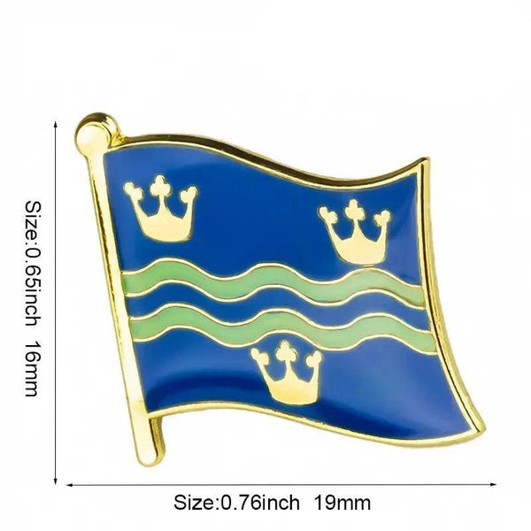 UK County Flag Lapel Pin Collection - Enamel Pin Flag