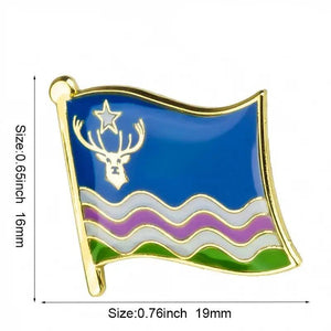 UK County Flag Lapel Pin Collection - Enamel Pin Flag