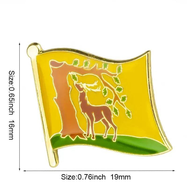 UK County Flag Lapel Pin Collection - Enamel Pin Flag