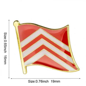 UK County Flag Lapel Pin Collection - Enamel Pin Flag