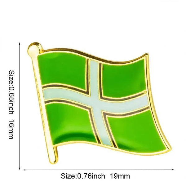 UK County Flag Lapel Pin Collection - Enamel Pin Flag