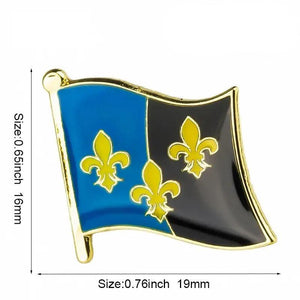 UK County Flag Lapel Pin Collection - Enamel Pin Flag