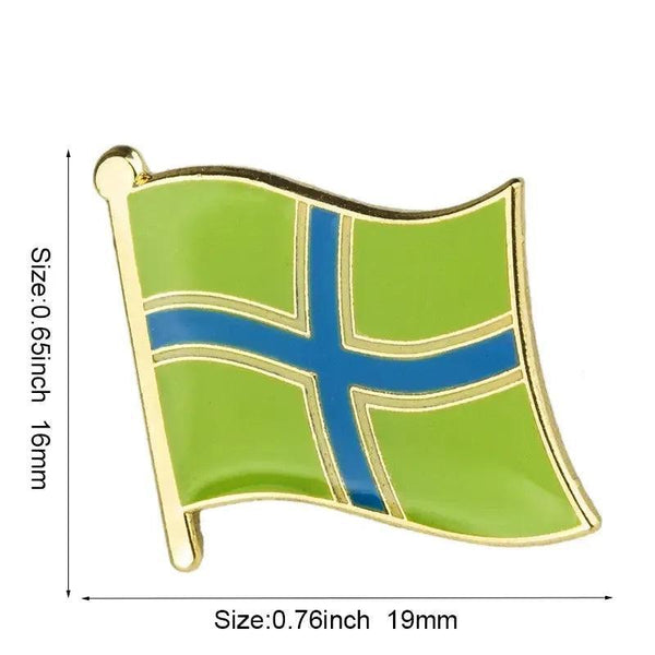 UK County Flag Lapel Pin Collection - Enamel Pin Flag