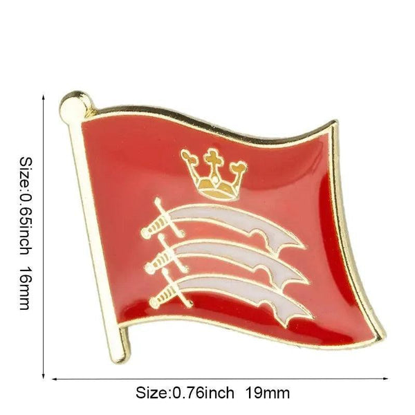 UK County Flag Lapel Pin Collection - Enamel Pin Flag