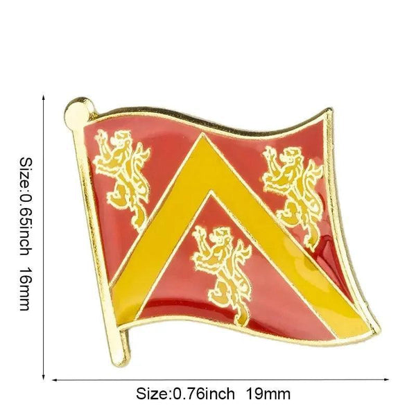 UK County Flag Lapel Pin Collection - Enamel Pin Flag