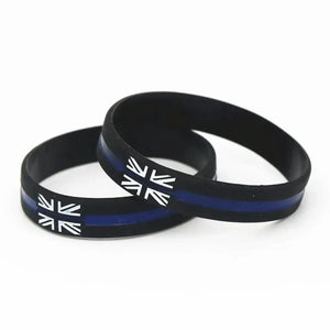 UK Flag Bracelet - Silicone Wristband