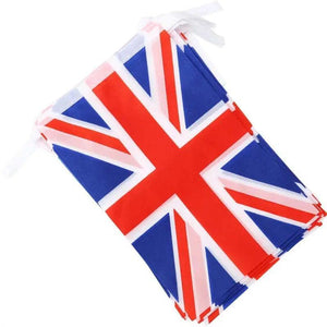UK Flag Bunting Banner - 20Pcs