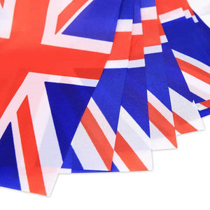 UK Flag Bunting Banner - 20Pcs