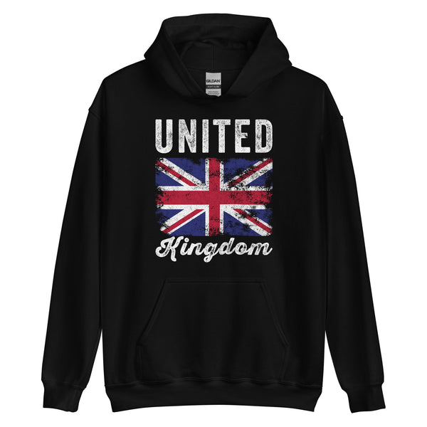 UK Flag Vintage British Flag Hoodie