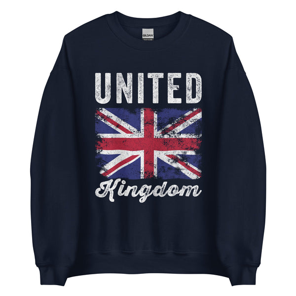 UK Flag Vintage British Flag Sweatshirt