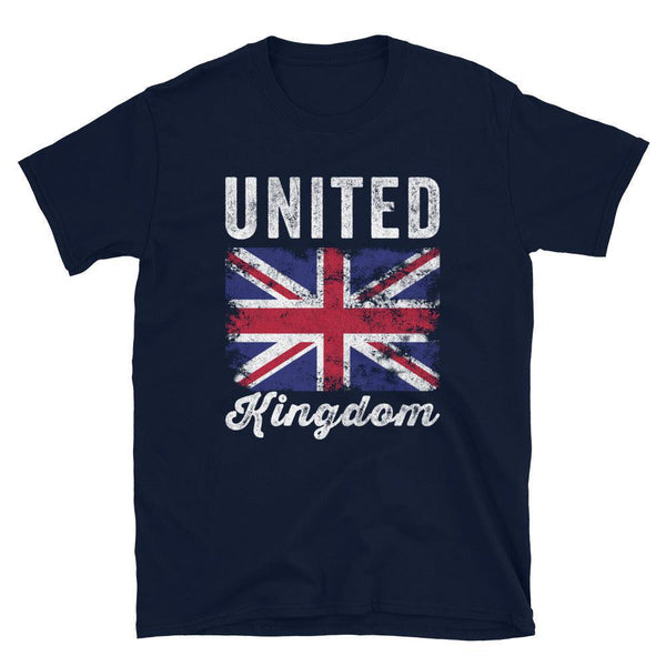 UK Flag Vintage British Flag T-Shirt