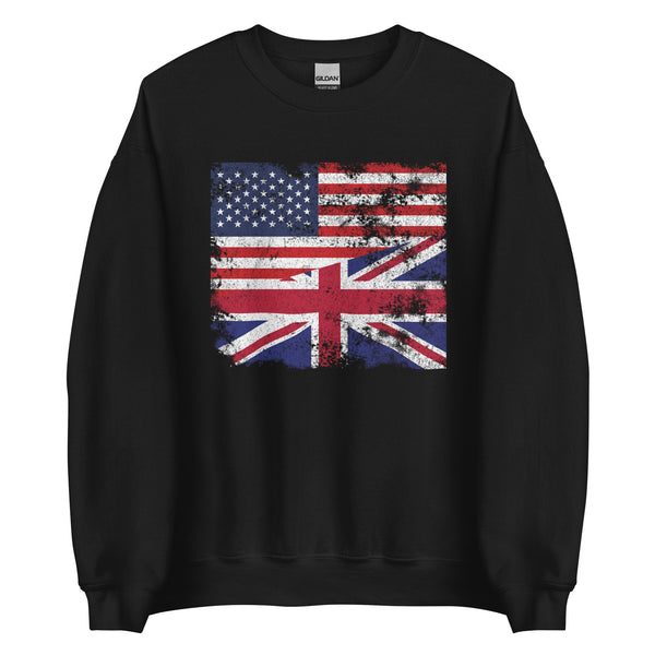 UK USA Flag Sweatshirt