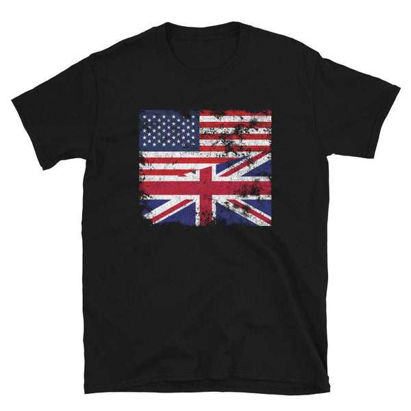 UK USA Flag T-Shirt