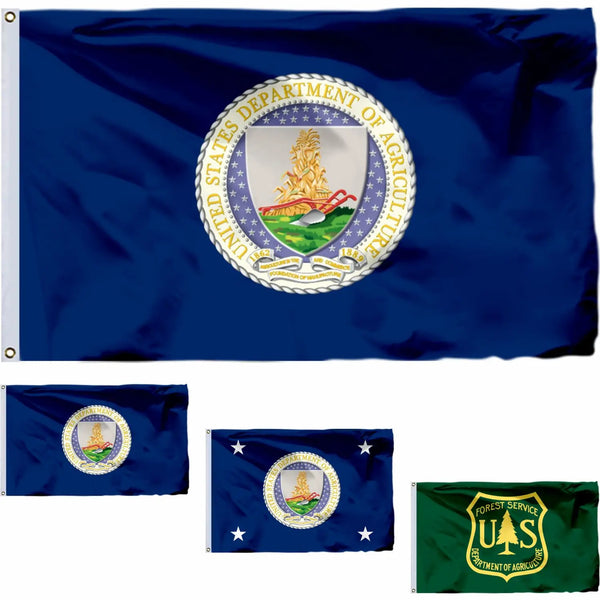 US Department of Agriculture Flags - 90x150cm(3x5ft) - 60x90cm(2x3ft)