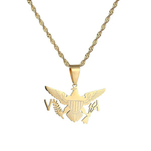 United States Virgin Islands Pendant Necklace