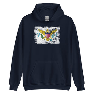 US Virgin Islands Flag Hoodie