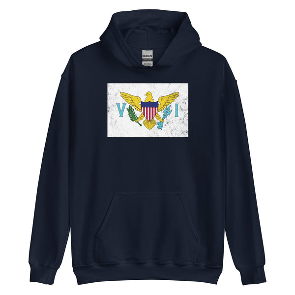 US Virgin Islands Flag Hoodie