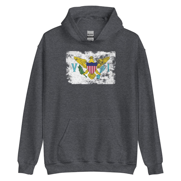 US Virgin Islands Flag Hoodie