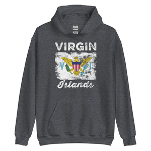 United States Virgin Islands Flag Hoodie