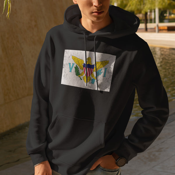 US Virgin Islands Flag Hoodie