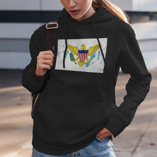 US Virgin Islands Flag Hoodie