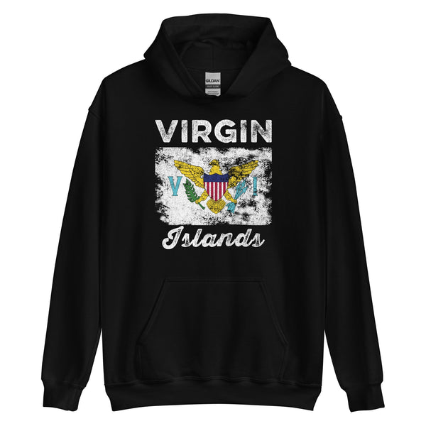 United States Virgin Islands Flag Hoodie