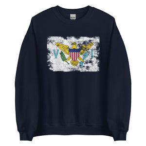 Virgin Islands USA Flag Sweatshirt