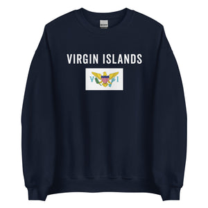 US Virgin Islands Flag Sweatshirt