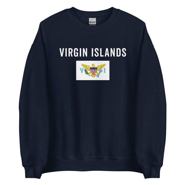 US Virgin Islands Flag Sweatshirt