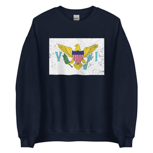 US Virgin Islands Flag Sweatshirt