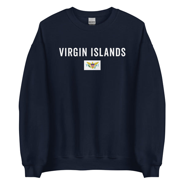 Virgin Islands USA Flag Sweatshirt