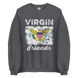 United States Virgin Islands Flag Sweatshirt