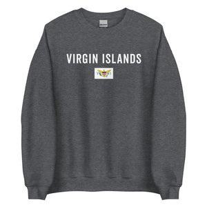 Virgin Islands USA Flag Sweatshirt