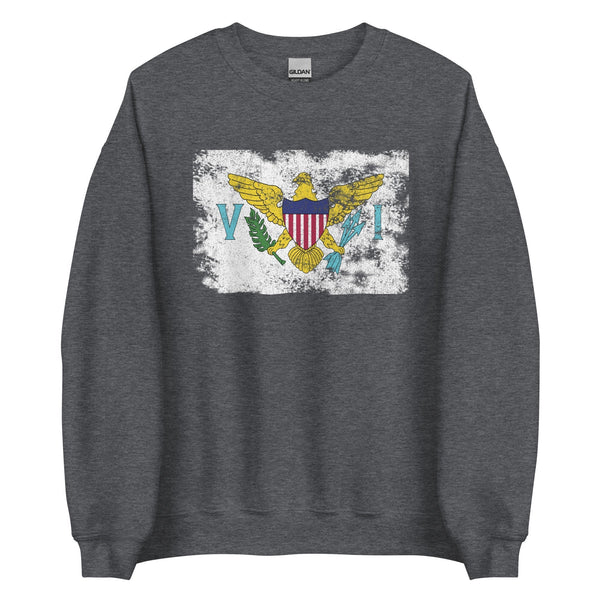 US Virgin Islands Flag Sweatshirt