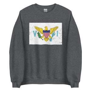 US Virgin Islands Flag Sweatshirt