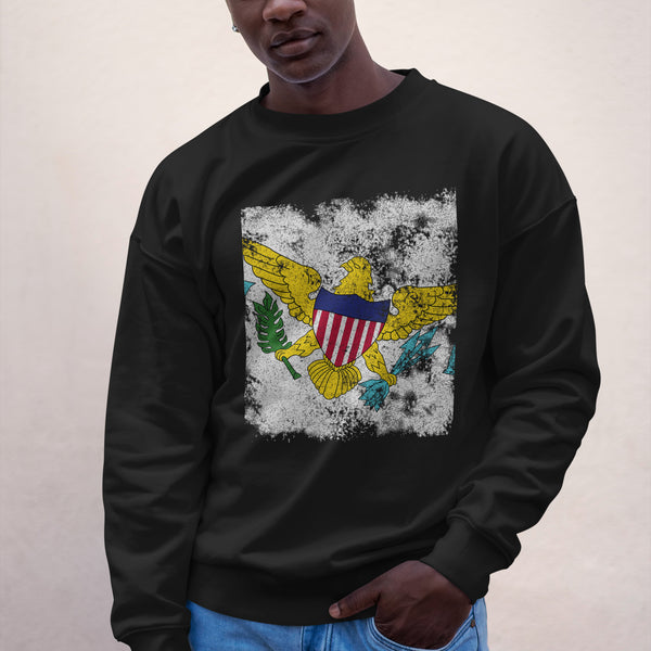 US Virgin Islands Flag Sweatshirt