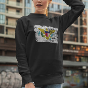 US Virgin Islands Flag Sweatshirt